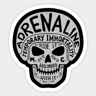 Temporary Immortality Sticker